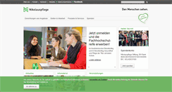 Desktop Screenshot of nikolauspflege.de