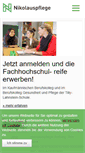 Mobile Screenshot of nikolauspflege.de